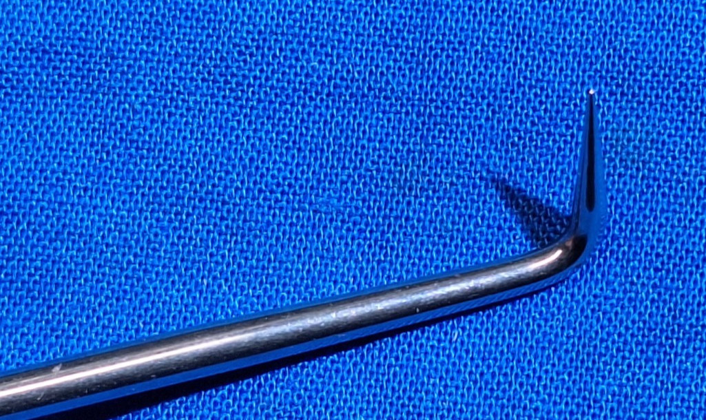 Snap-On SG3ASH90C 6″ long right angle 90° Tip pick with ORANGE handle BRAND NEW
