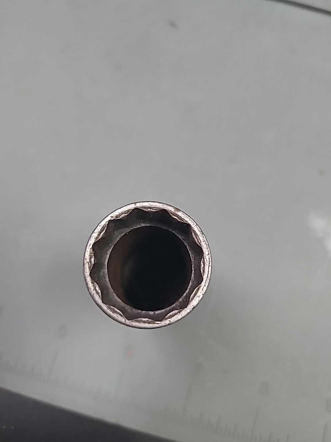 Snap-on SF261 13/16in SAE Standard Chrome Socket 1/2in Drive 12 Point USA Tool
