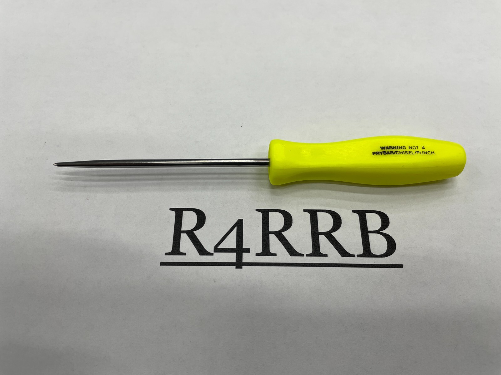Snap-on Tools USA NEW HIVIZ Mini Hard Handle Straight Awl Pick 3ASABHV
