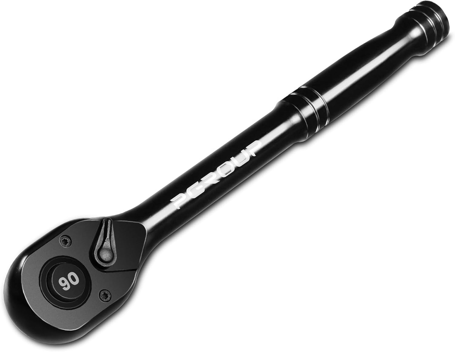 1/4-Inch Drive Ratchet Wrench, 90 Tooth Reversible Ratchet, 4-Degree Swing, E…