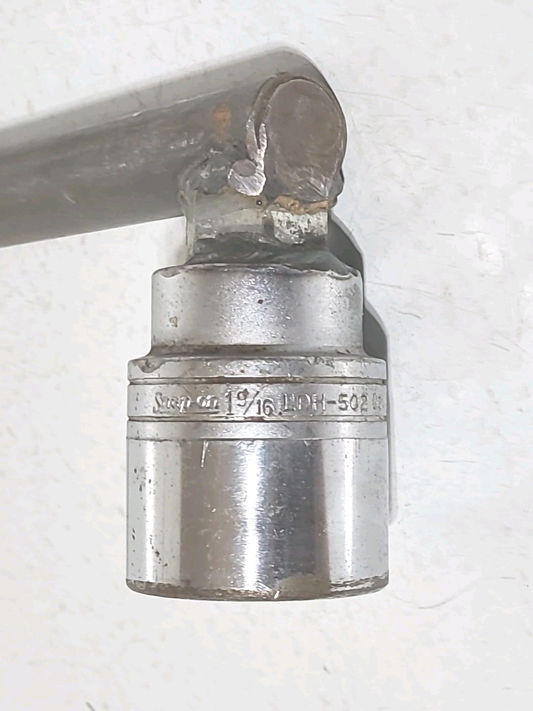 Snap On Tools USA 3/4” Drive 12 Point 1-9/16″ Shallow SAE Custom Socket LDH502