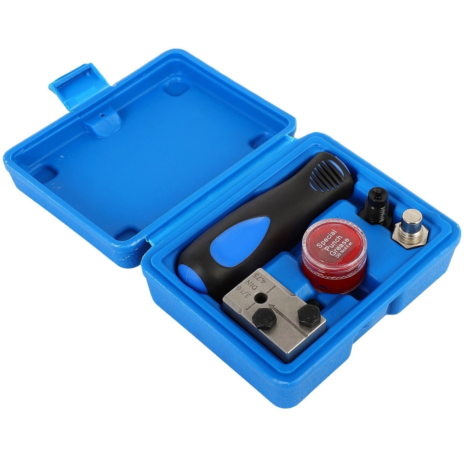 Universal Handheld Car Brake Line Flaring Tool Kit 3/16» Single Flare W/Storage