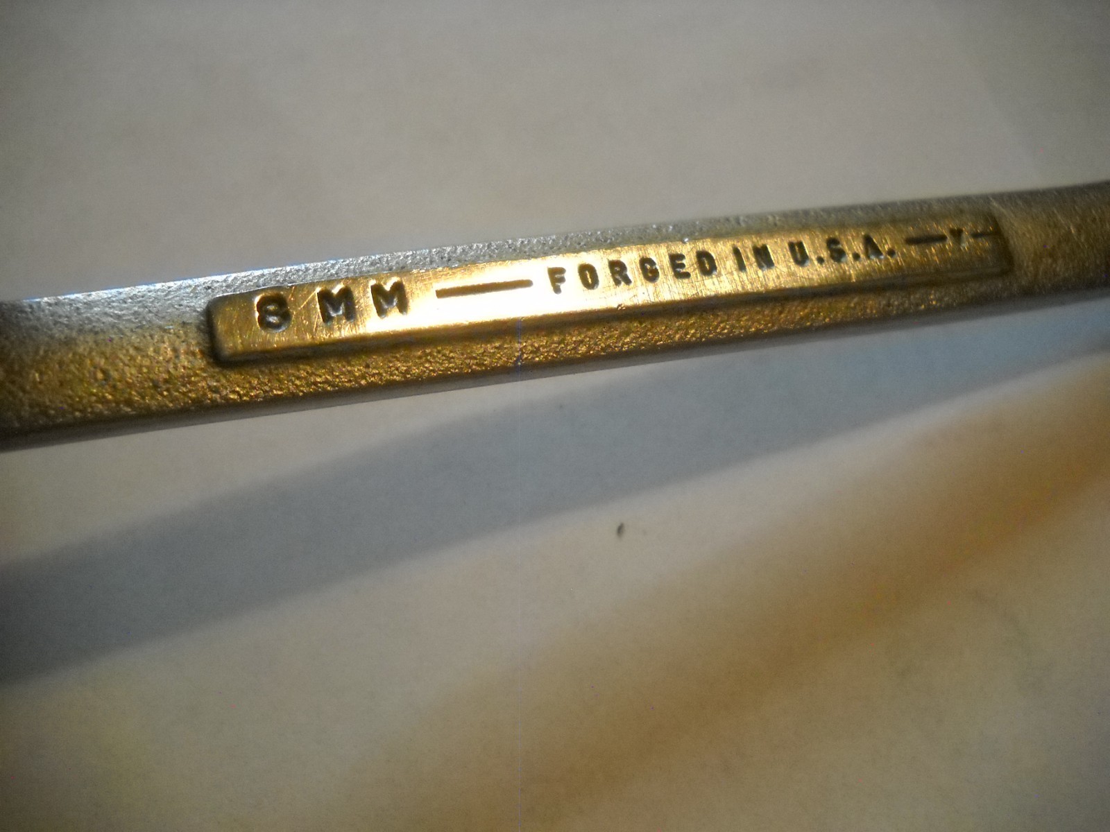 Craftsman 8mm -V- Metric Combination Wrench USA MADE