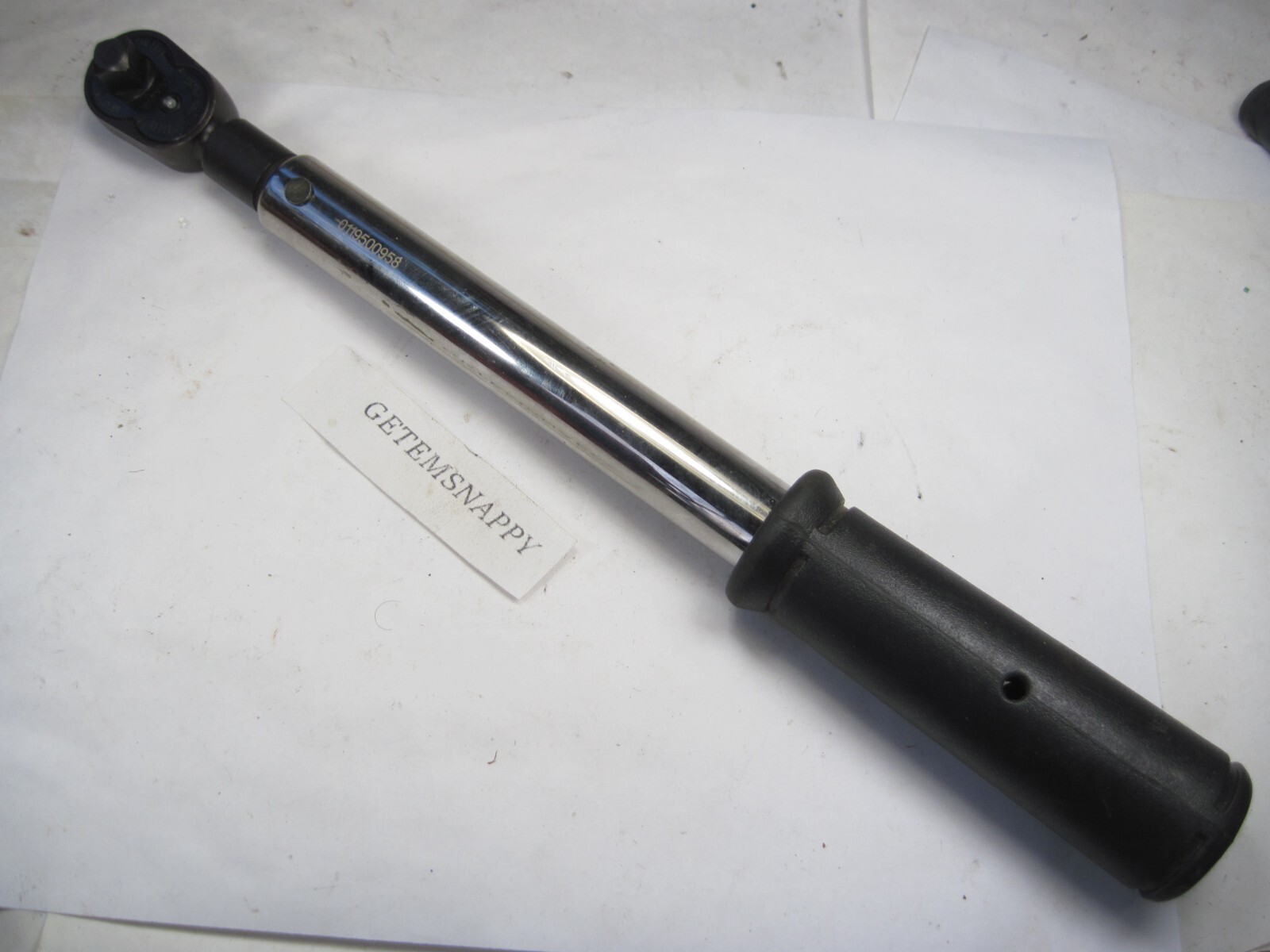 Snap On/CDI 3/8″ Drive Torque Wrench 15-75 FT Lbs 20-102 Nm MINT