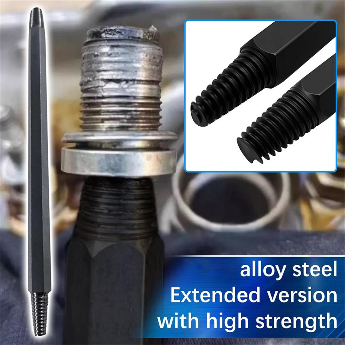 Broken Fracture Damaged Auto Spark Plug Screw Thread Tap Extractor Removal Tool