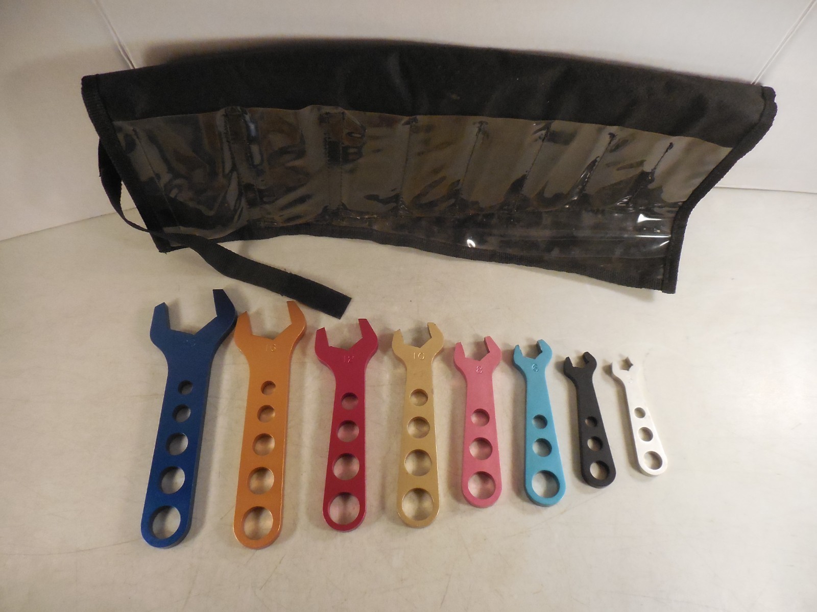 Summit Racing AN WRENCHES Machined Aluminum AN-3 – AN-20 Anodized PRE-OWNED* AN8