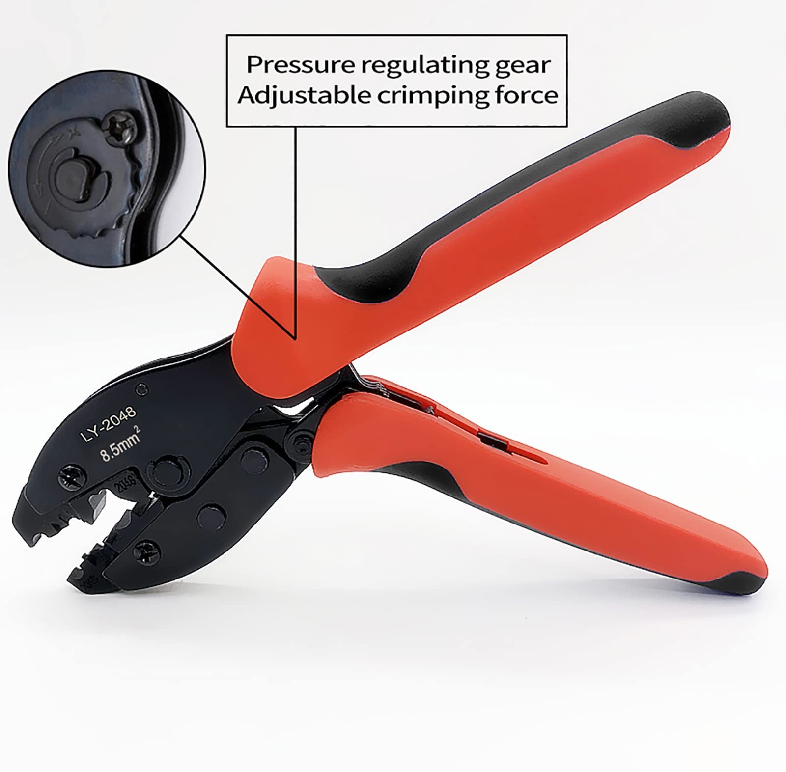 Spark Plug Wire Crimper, Crimping Pliers for Stripping Tool Black