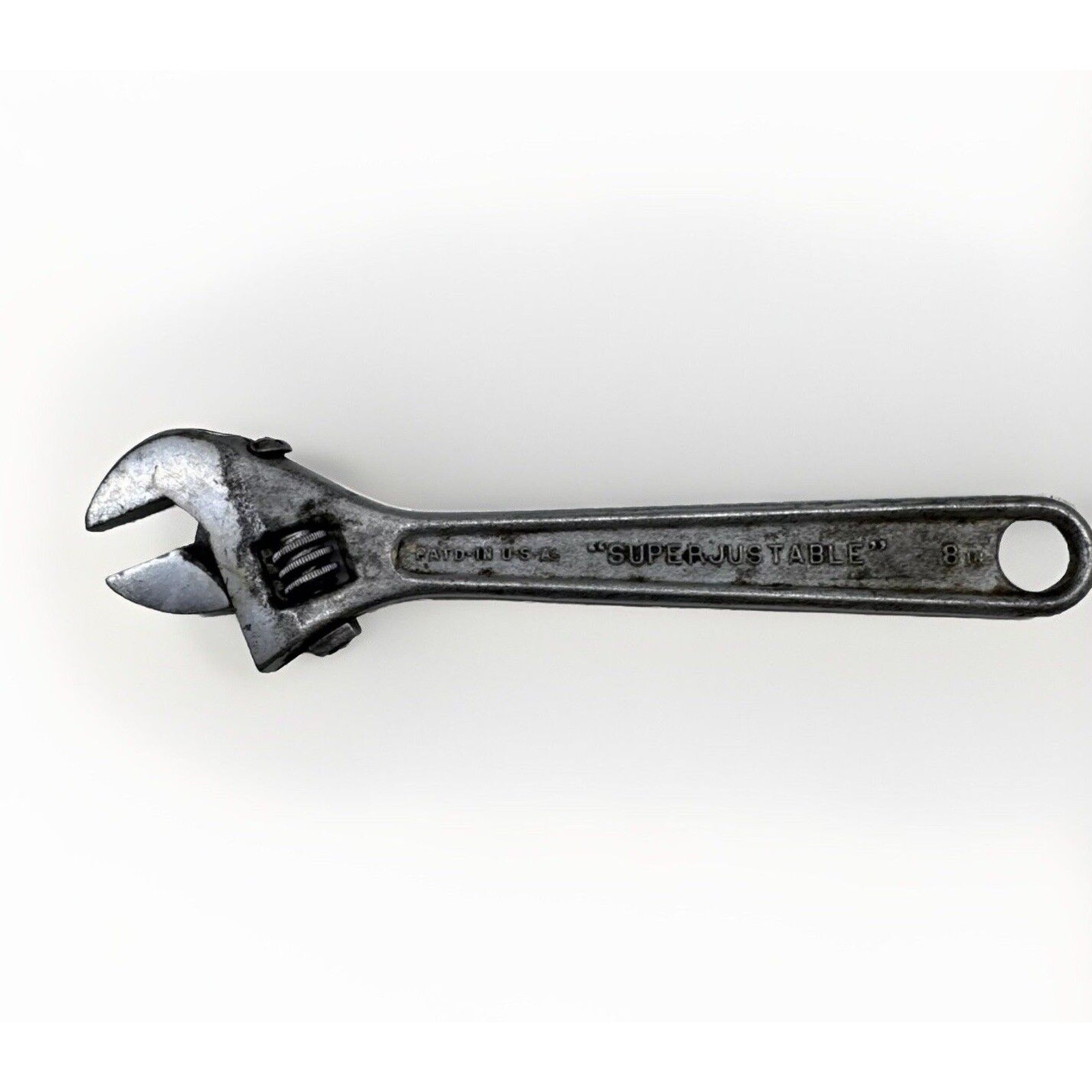 J.H. WILLIAMS & Co. TOOLS 8″ LOCKING ADJUSTABLE WRENCH «SUPERJUSTABLE» USA –