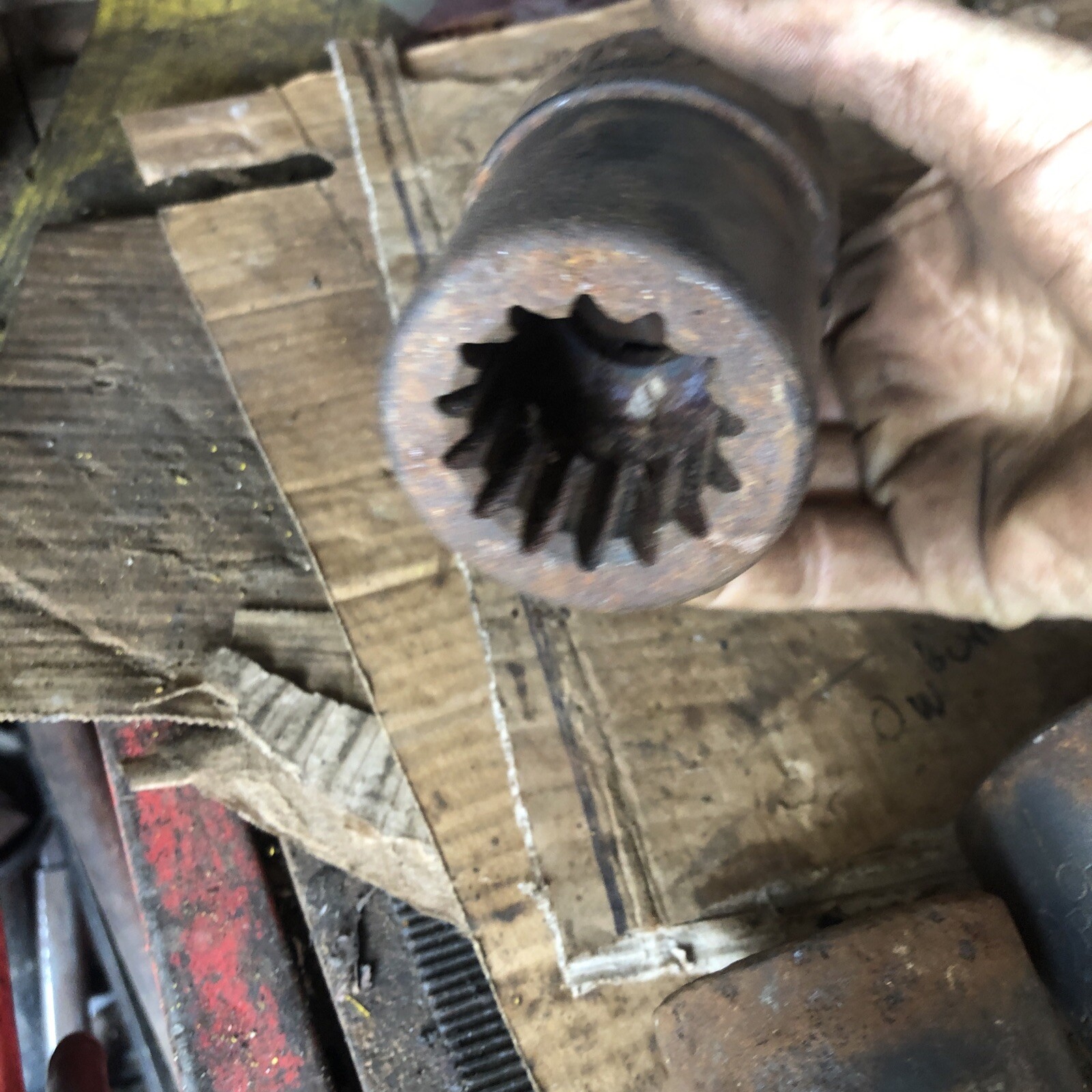 (6 Pcs) HEX SOCKET CHICAGO PNEUMATIC APEX (rough Shape Will Need Attention)