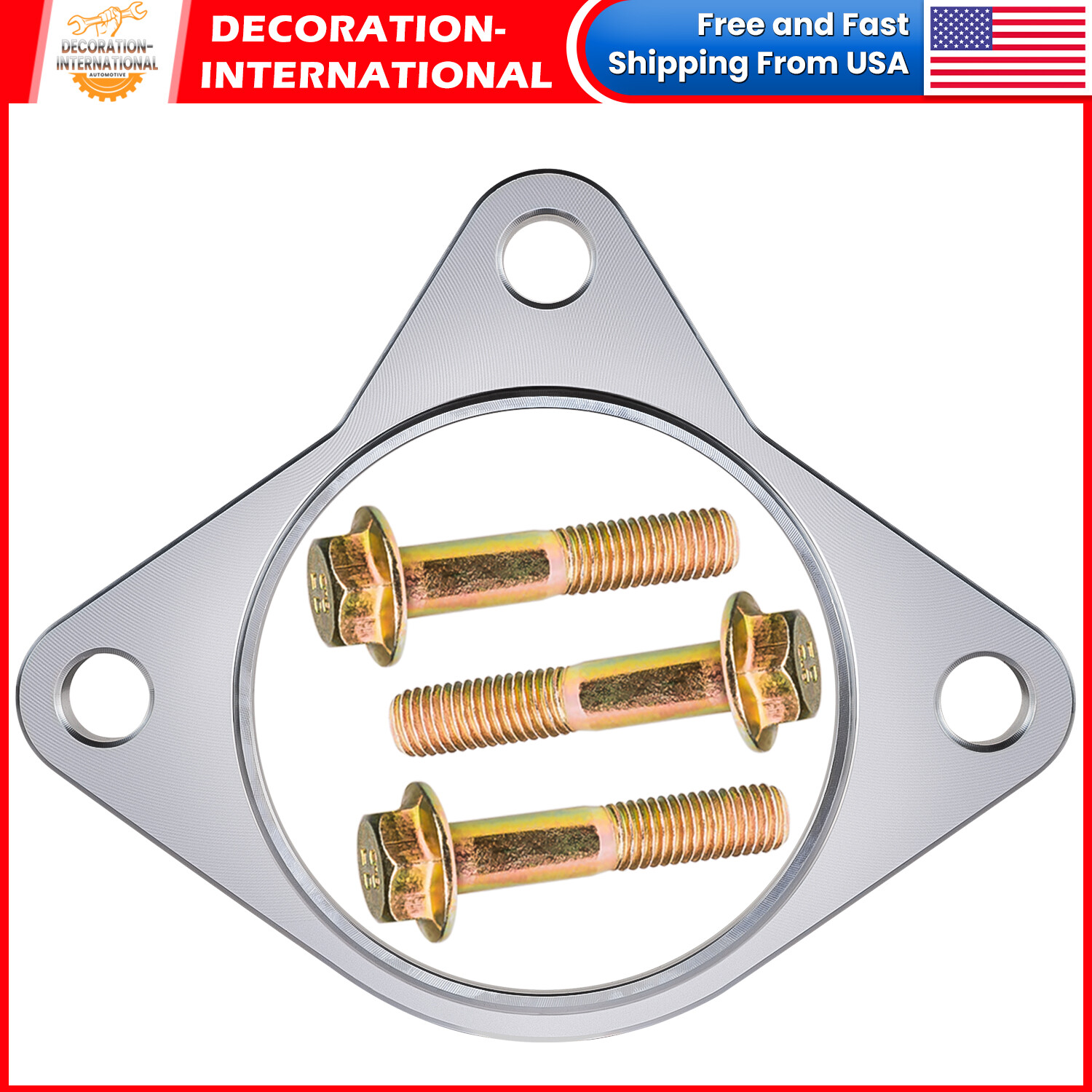 Starter Spacer Kit With Bolts 5 Speed For DODGE Cummins 5.9L 1994-2002
