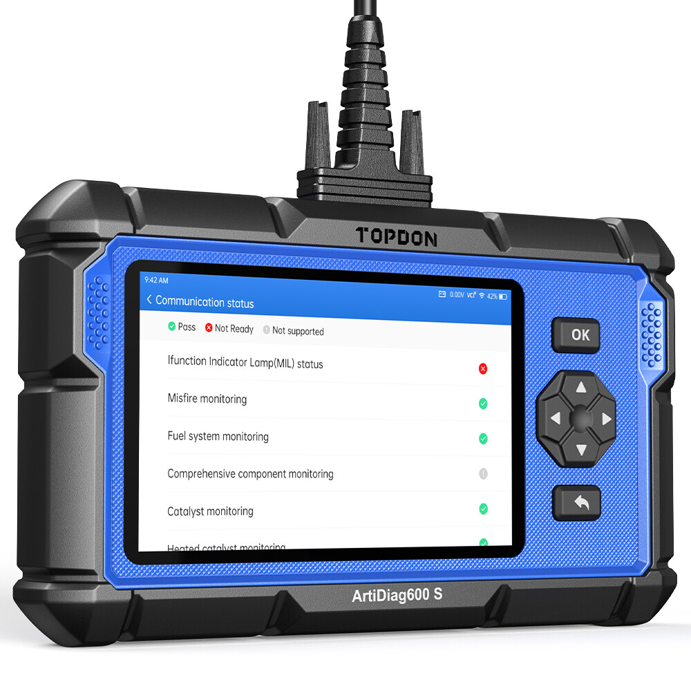 2025 New TOPDON ArtiDiag600S OBD2 Scanner Car Diagnostic Tool ABS SRS Oil Reset