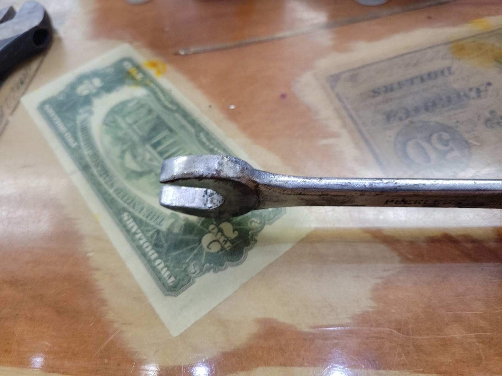 Vintage Continental American/Peerless 3/4″ Combination Wrench CW 206 Japan