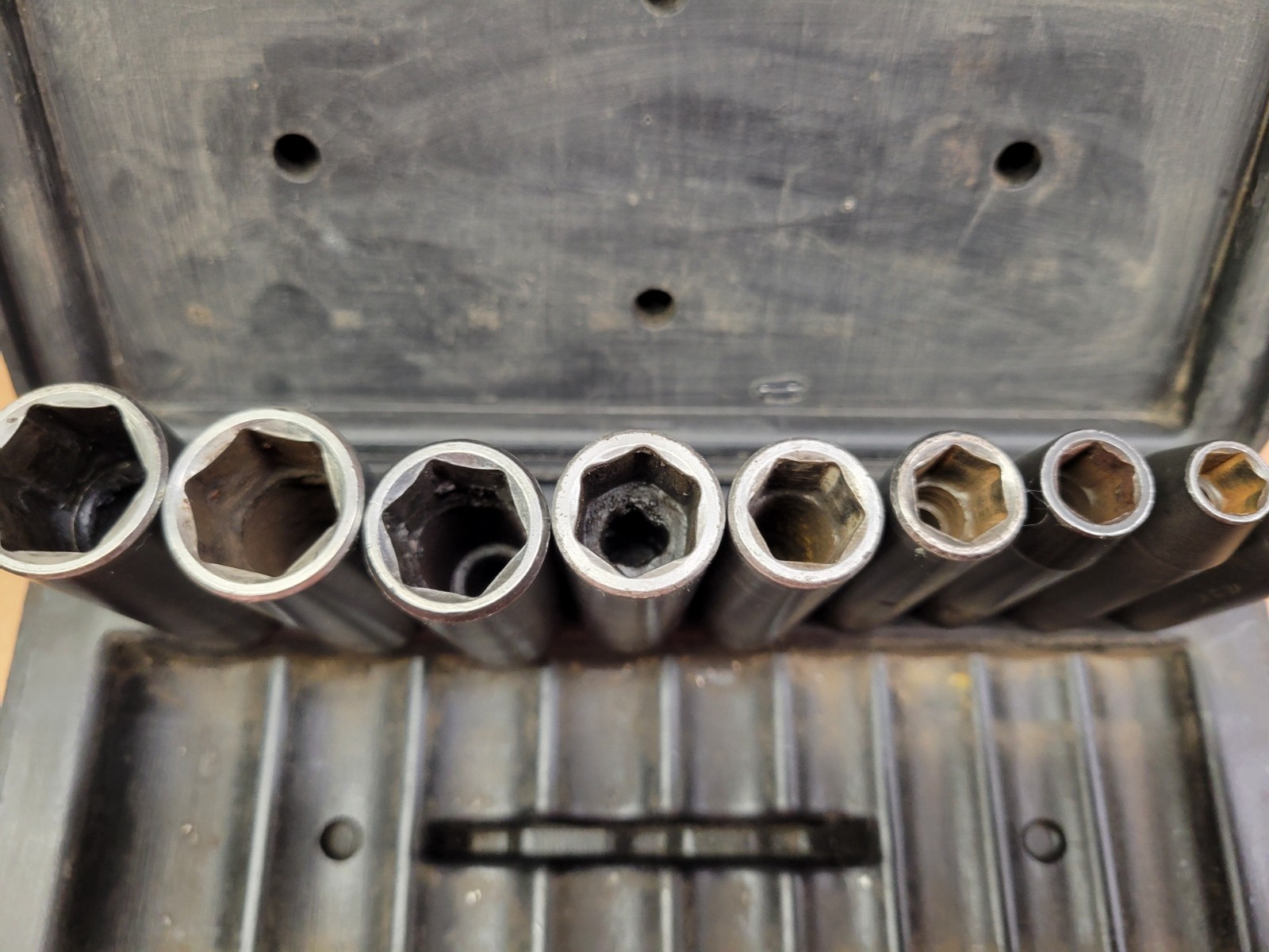 Craftsman USA 9-Piece 3/8″ Drive SAE Deep Impact Socket Set 1/4 – 3/4 No 19370