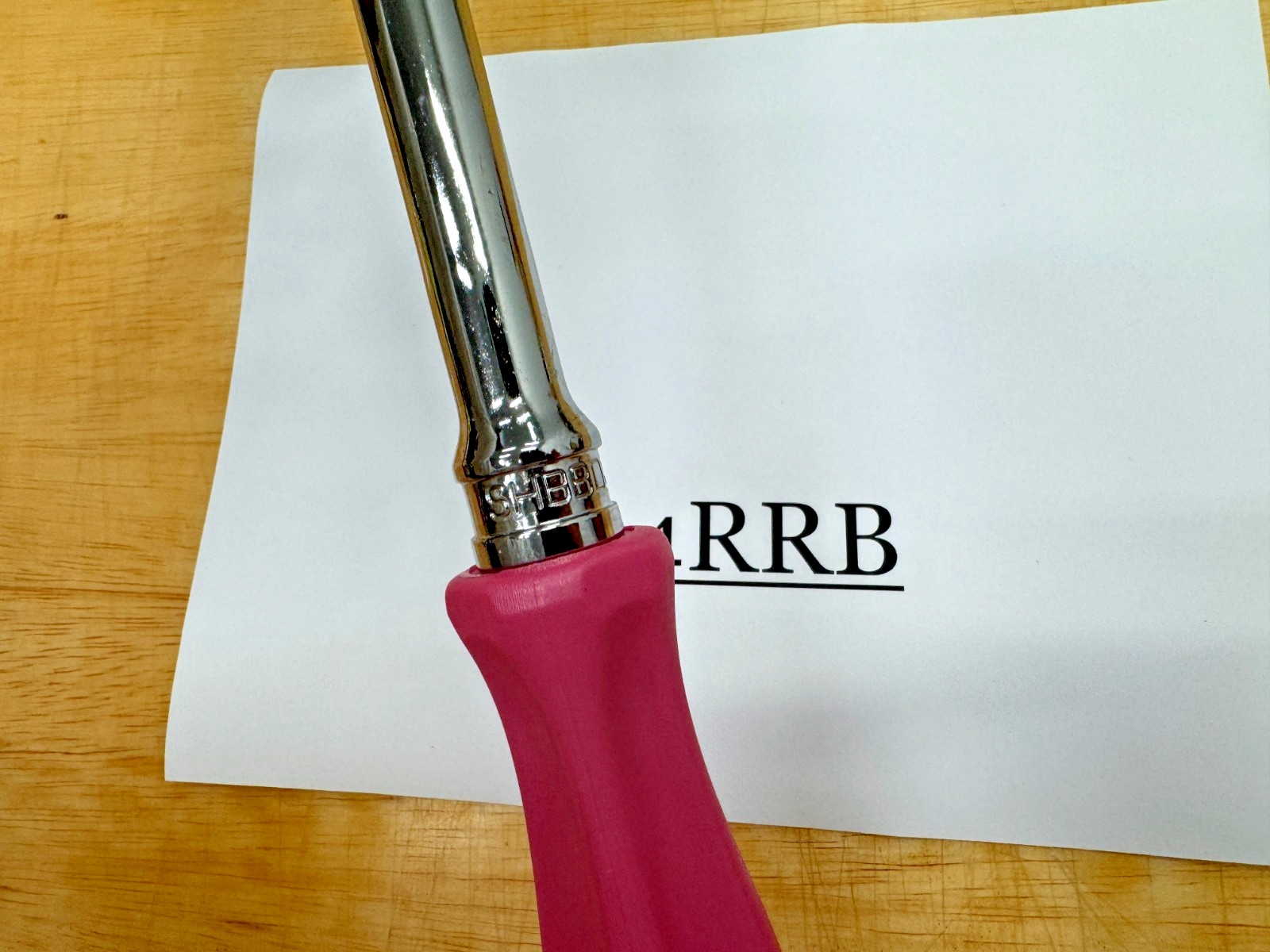 Snap-on Tools USA PINK PEARL 1/2″ Drive Hard Grip Handle Breaker Bar SHBBD24PP