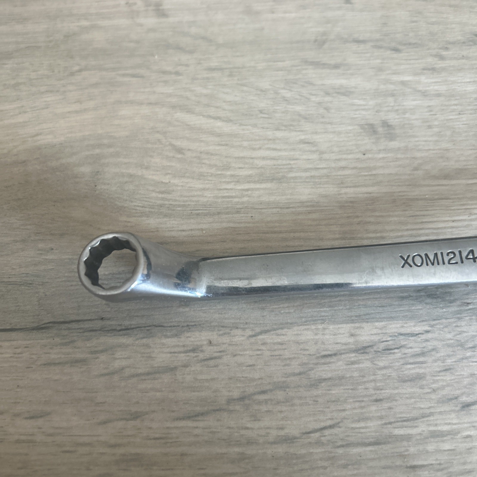Snap-on XOM1214 12–14 mm 12pt Flank Drive 60° Deep Offset Box Wrench Spanner