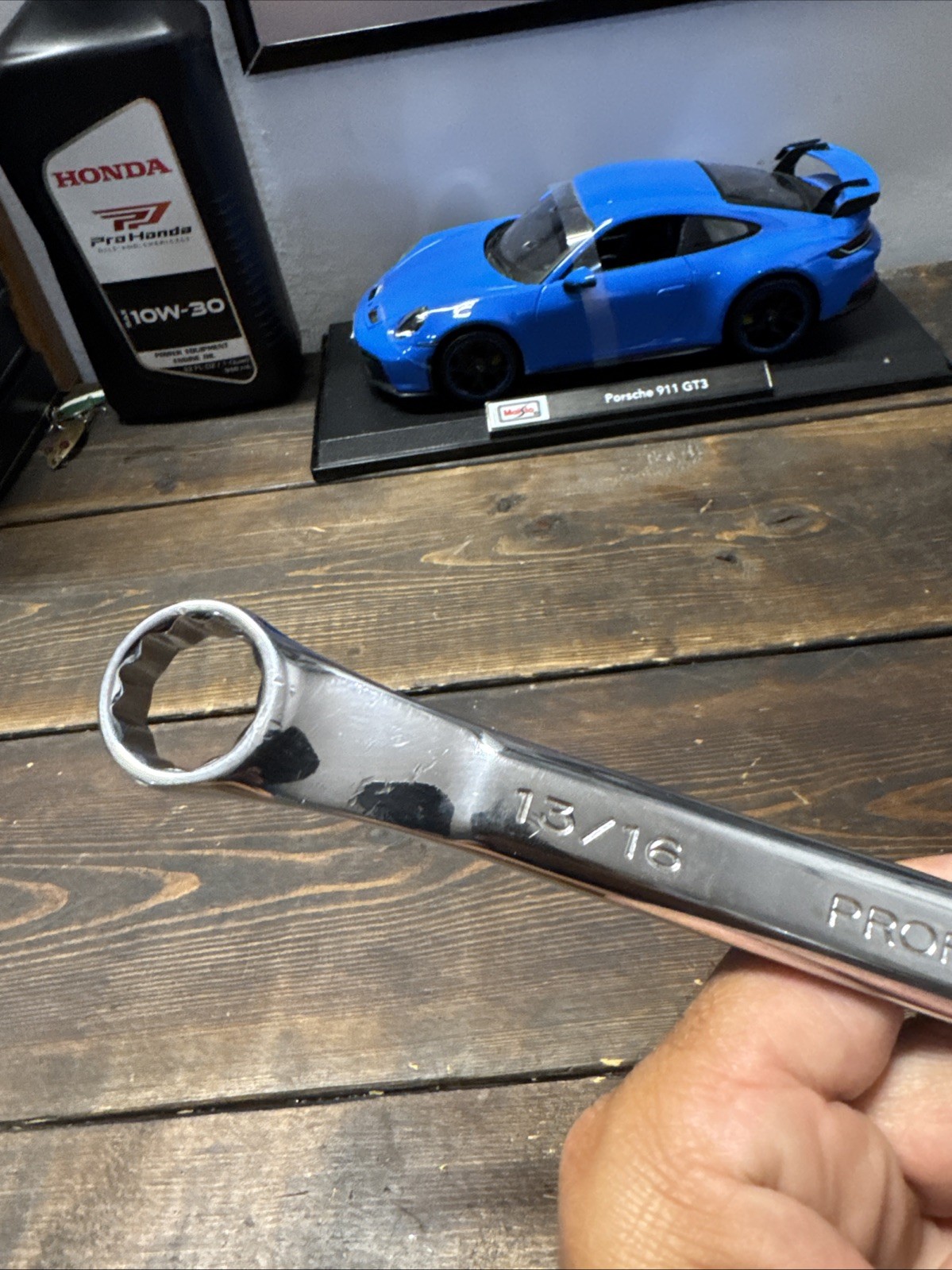 Sears Craftsman Professional Full Polish 13/16″ Wrench 42240 USA Raised Panel