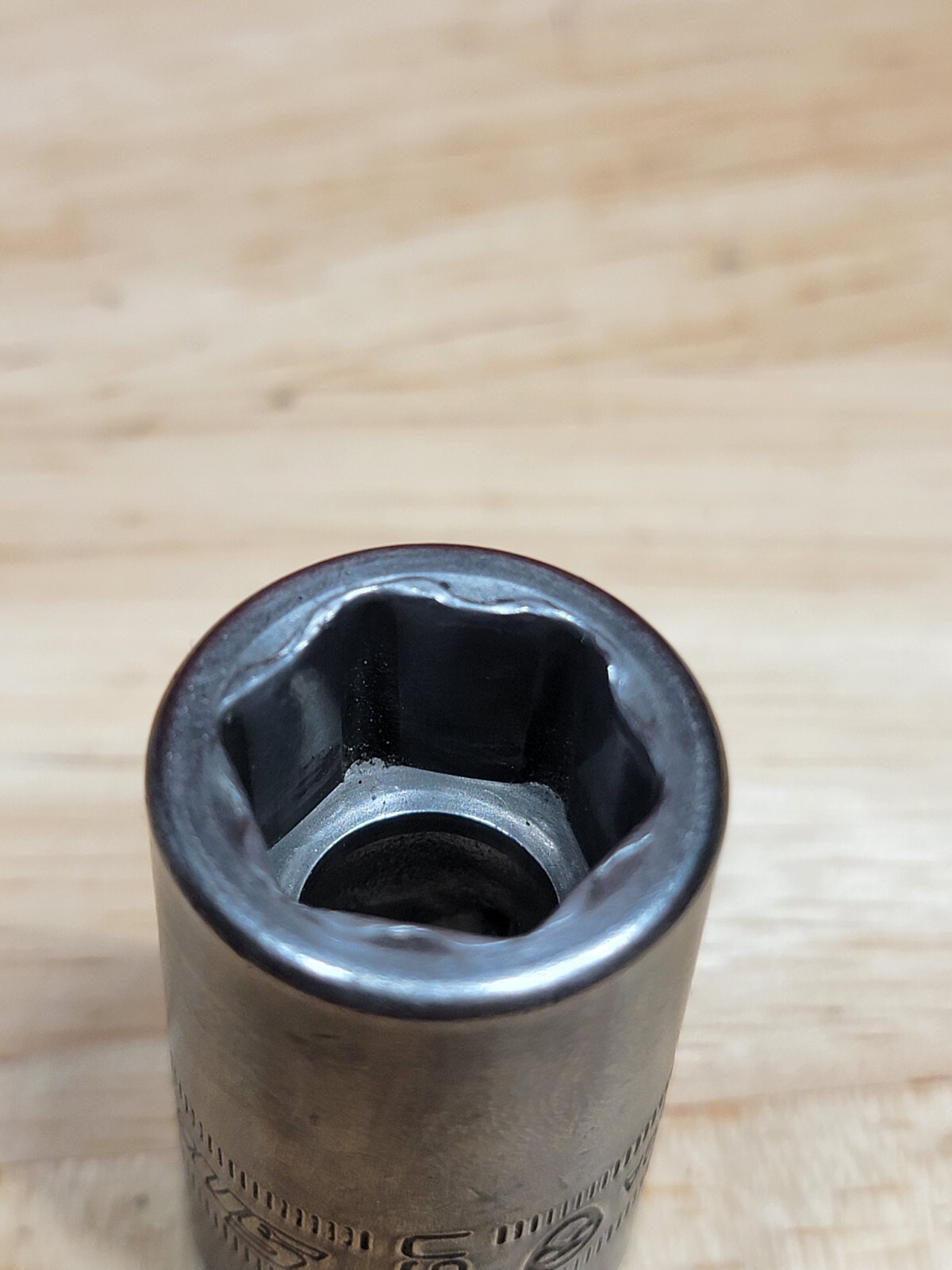 Snap-on Tools IMM150A 15mm 1/2″ Drive 6-Point Shallow Impact Socket