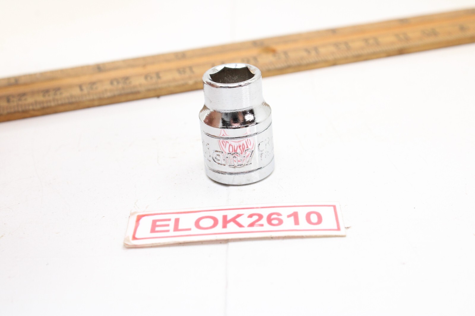 Reliant 87602 9mm Metric Chrome 3/8″ Drive 6 Point Standard Socket
