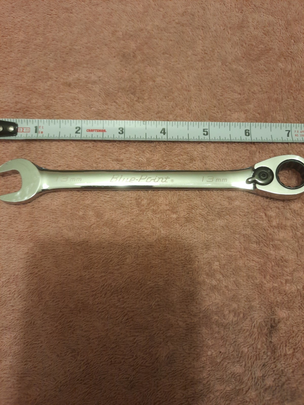 Blue Point By Snap On Tools 13 Mm Combination Ratchet Wrench Reversible