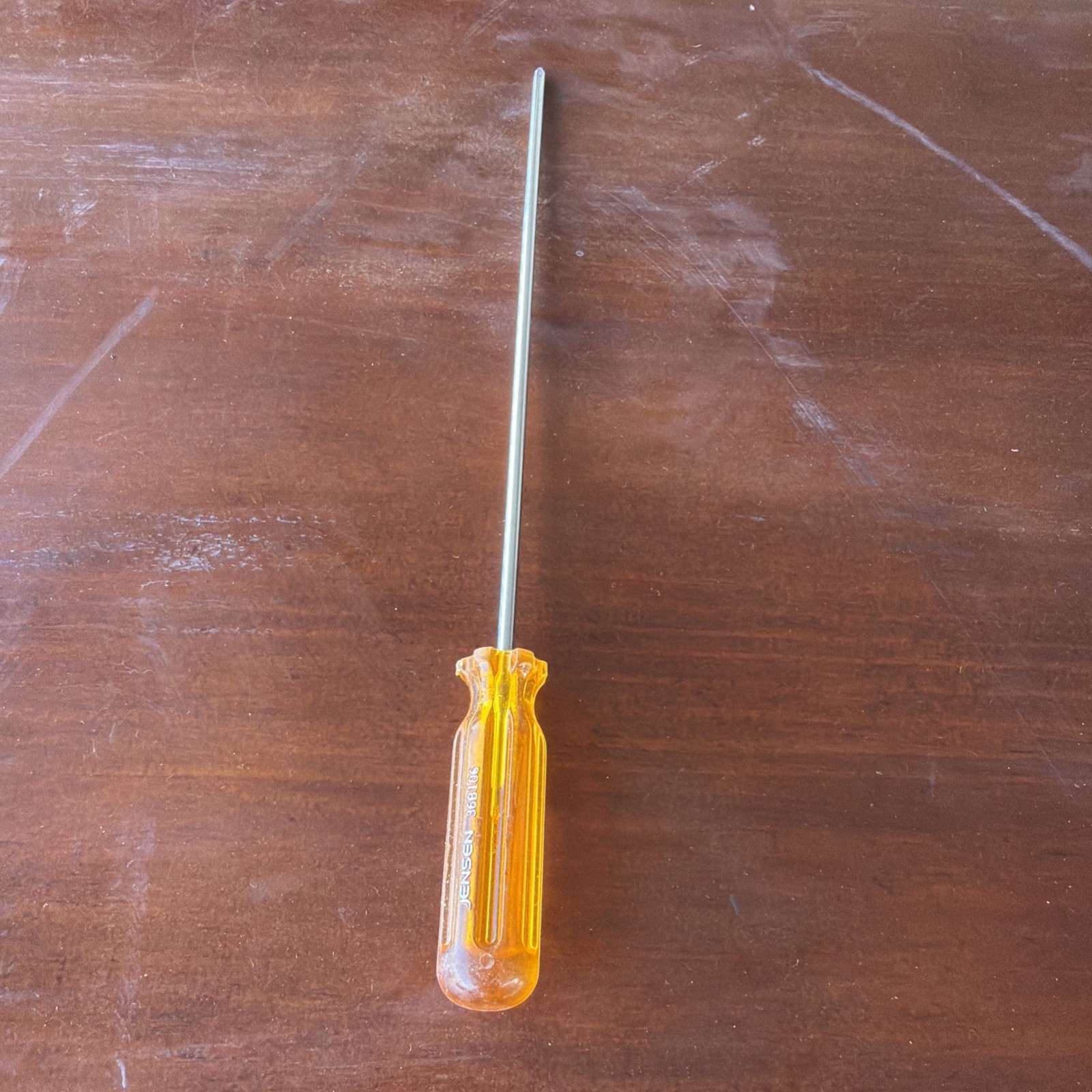 Jensen Tools Phillips Screwdrvier Orange Handle 13 1/2 inches 36B106 USA