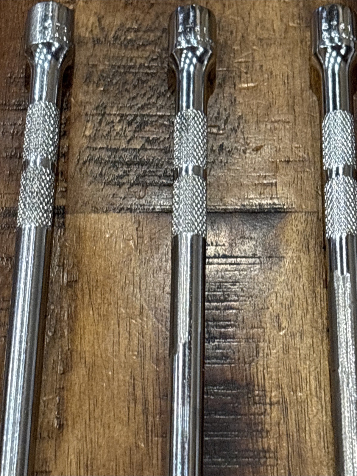 Proto Tools 1/4” Drive Extensions 3pc 6 Inches Long 4761 USA Excellent Condition