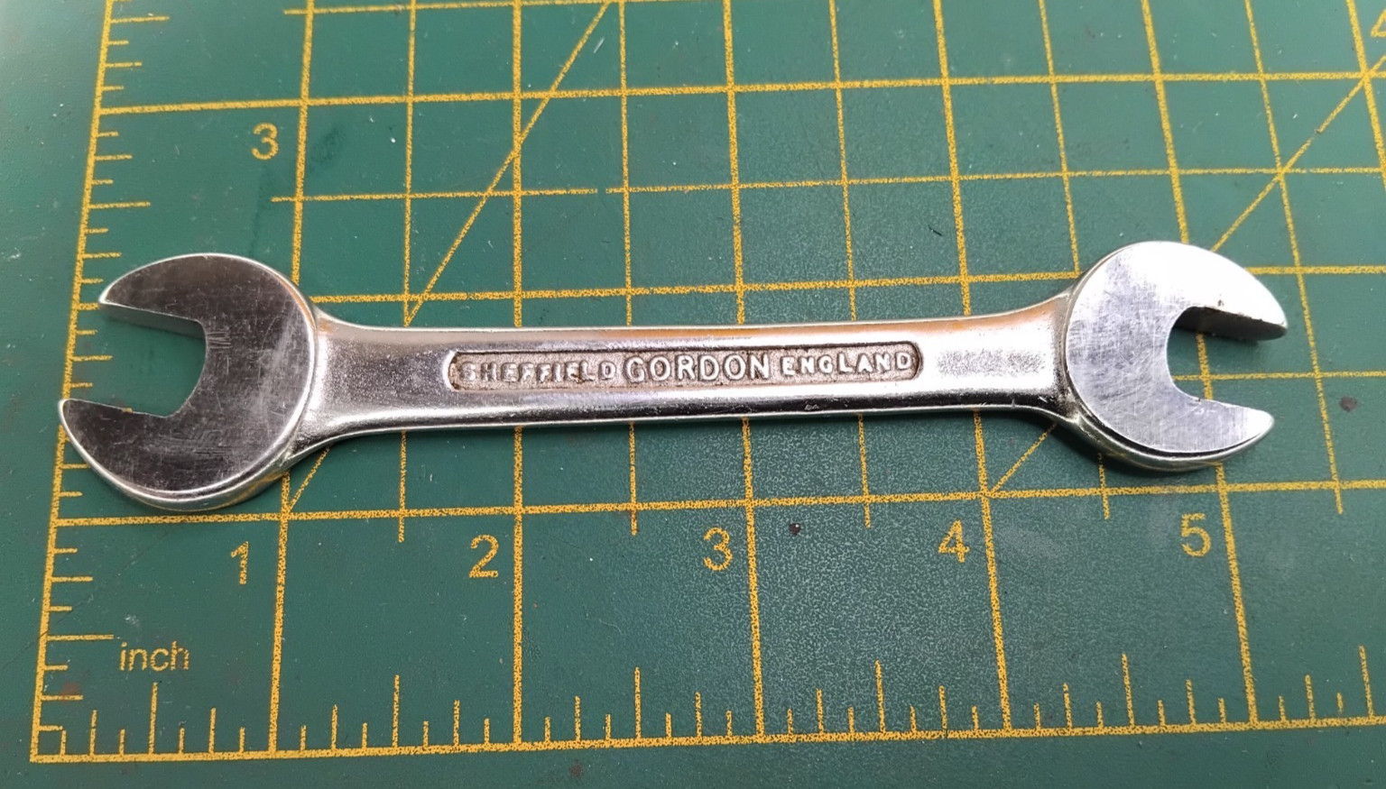 Vintage Gordon 10mm 11mm Short Open Ended Spanner LT24095-LL