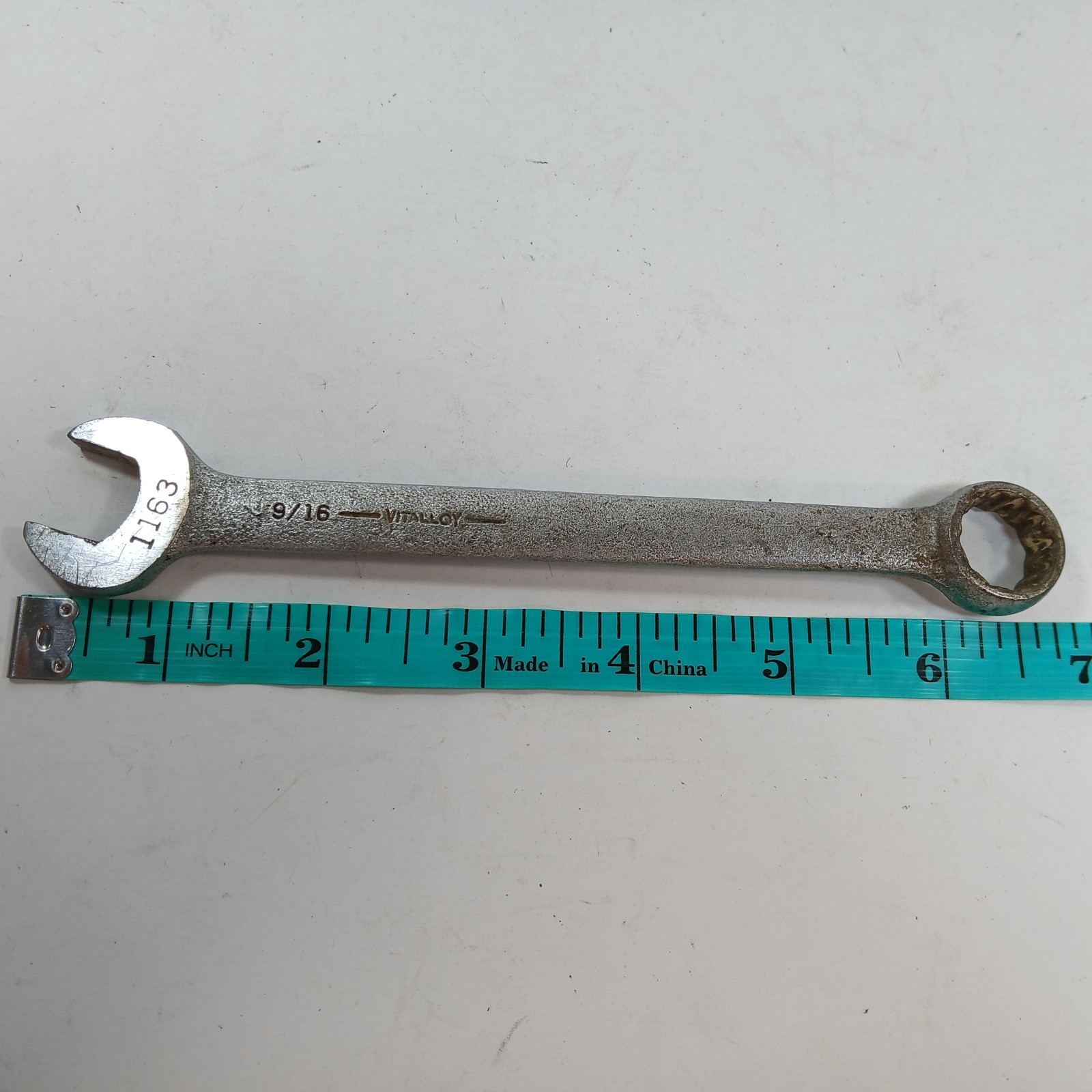 Billings Combination Wrench 9/16″ Inch Hand Tools Vitalloy USA 1163