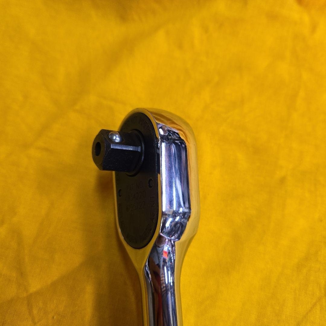 Snap-on SR936 1/2″ Drive Standard Handle Quick Release Ratchet [Used]