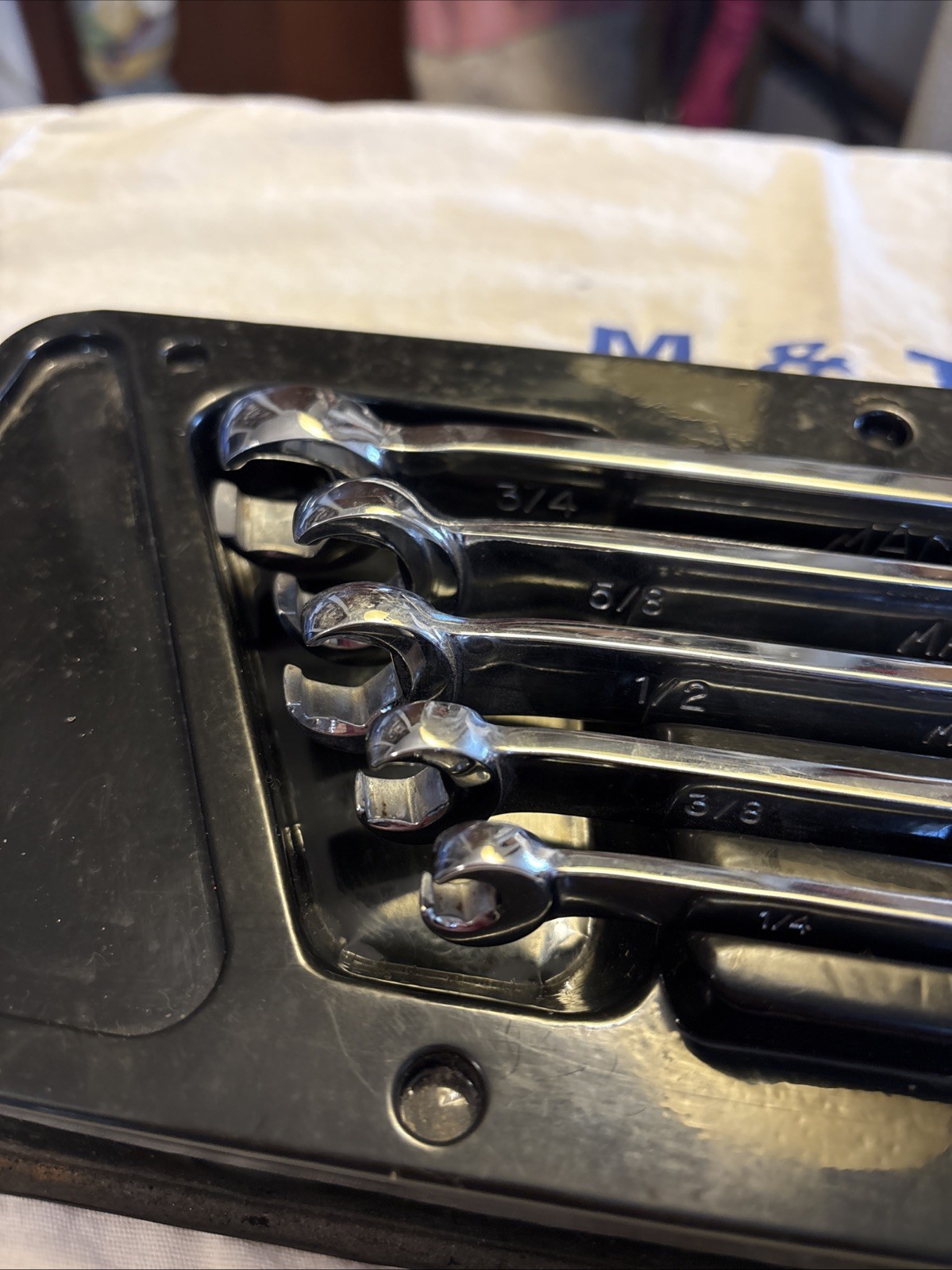 Mac Tools 5pc 6pt SAE Double-End Flare Nut Wrench Set 1/4″-13/16″ SFB56PTR
