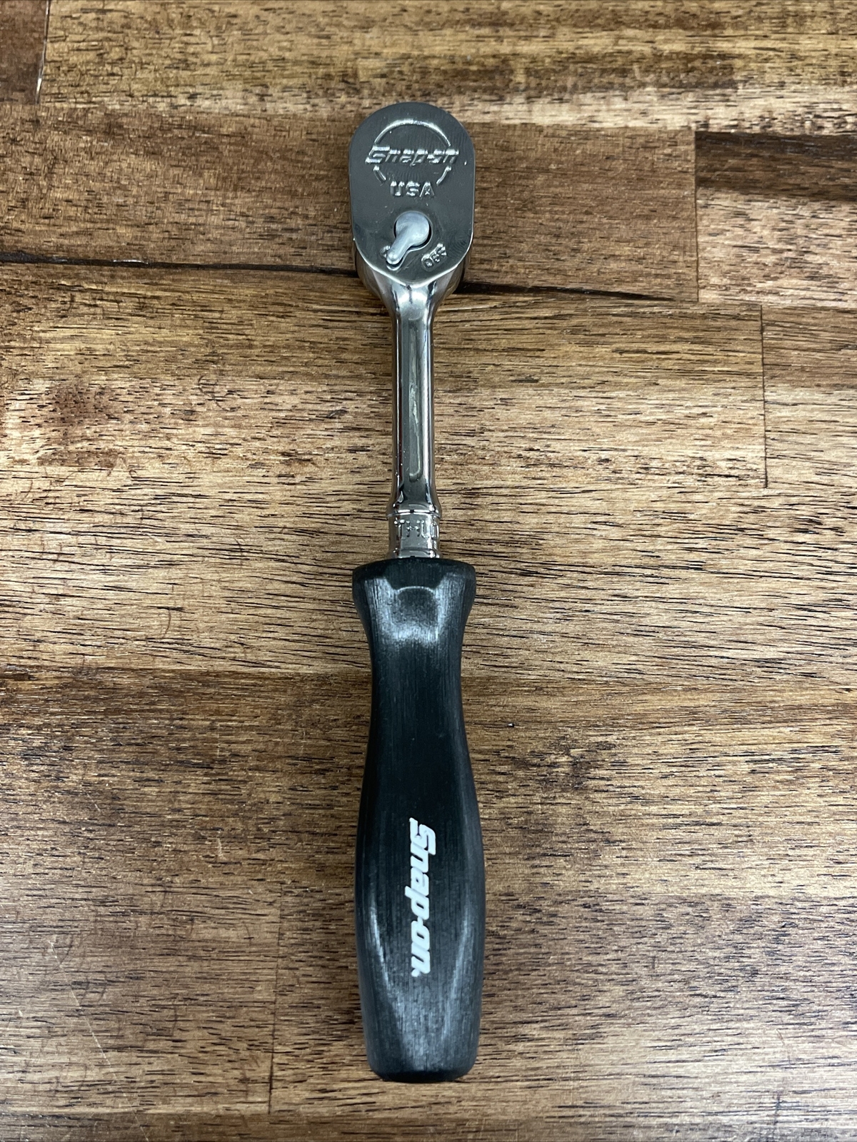 *New* Snap On 1/4″ THLD72 BLACK Hard Handle Ratchet – FREE SHIPPING