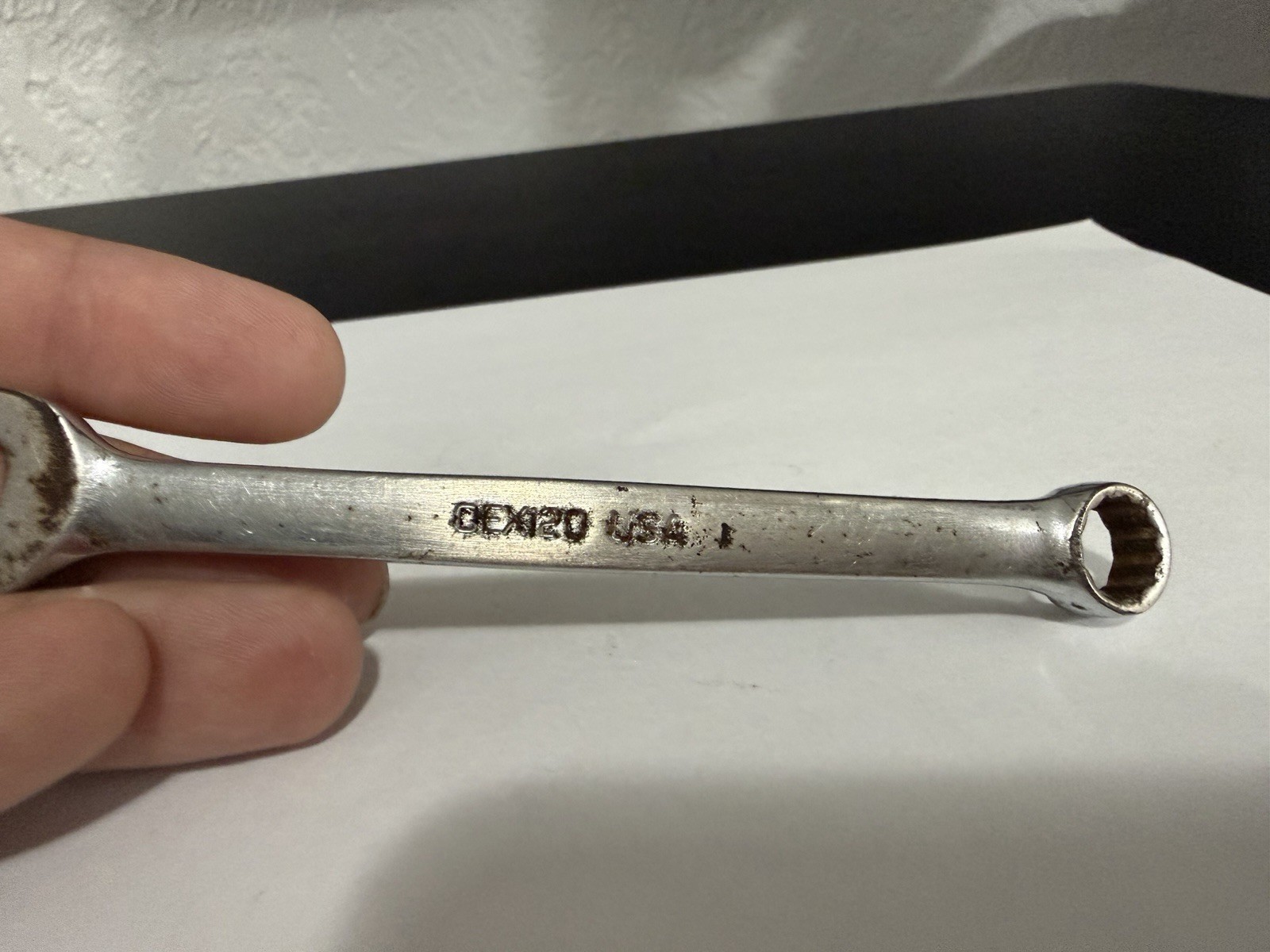 Snap-on Tools USA 3/8″ 12 point Short Combination Wrench OEX120