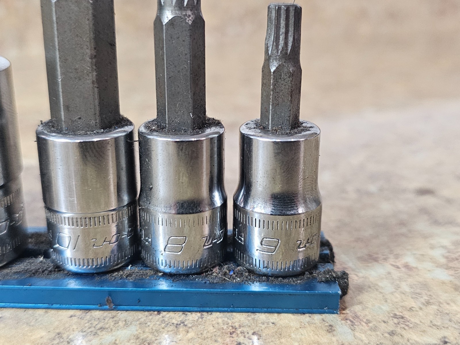 Snap-on Metric Triple Square Socket Driver Set 6pcs 1/2″ & 3/8″ DR TSSKIT