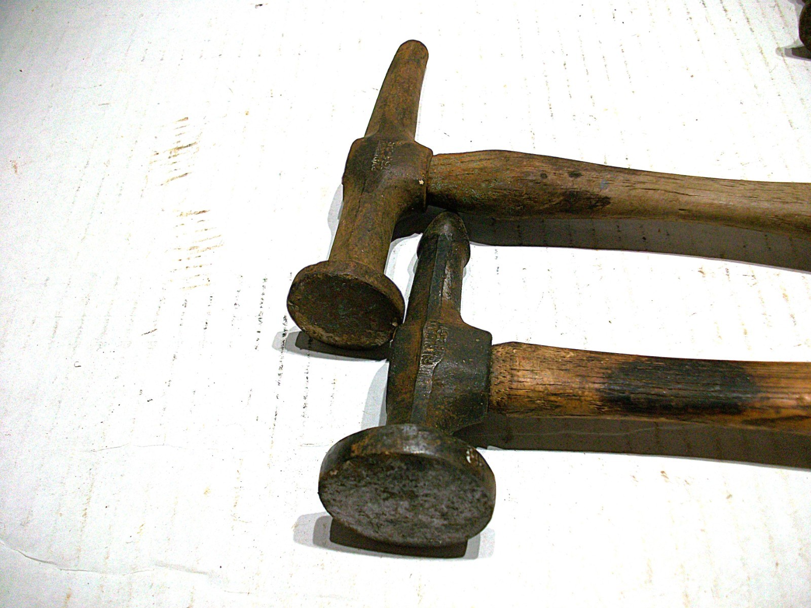 Lot of 4 Vintage Auto Body Hammers – (2) Fairmont, (2) unmarked