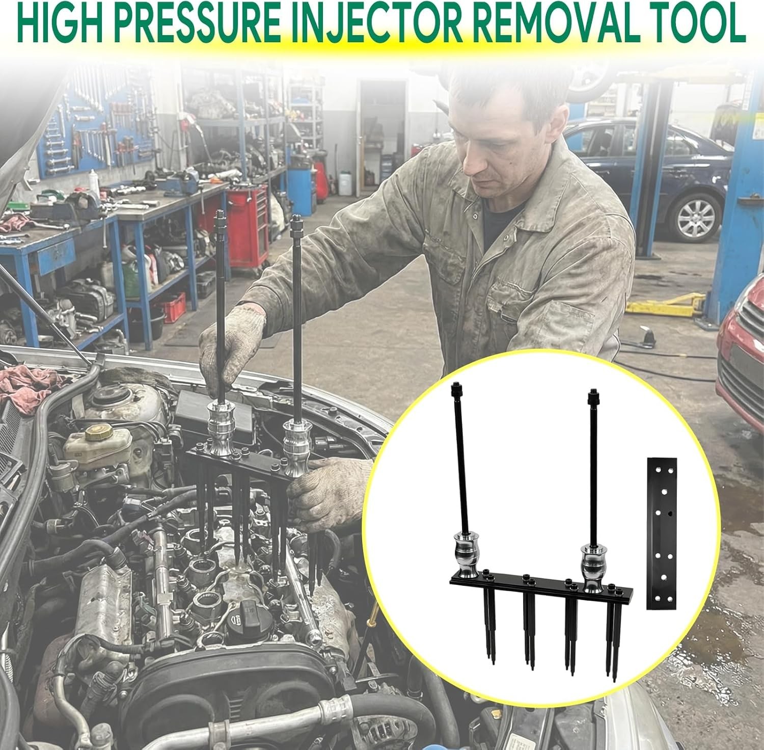 EN-51146 Fuel Injector Rail Assembly Tool Kit Master Replacer For GM Opel SGE