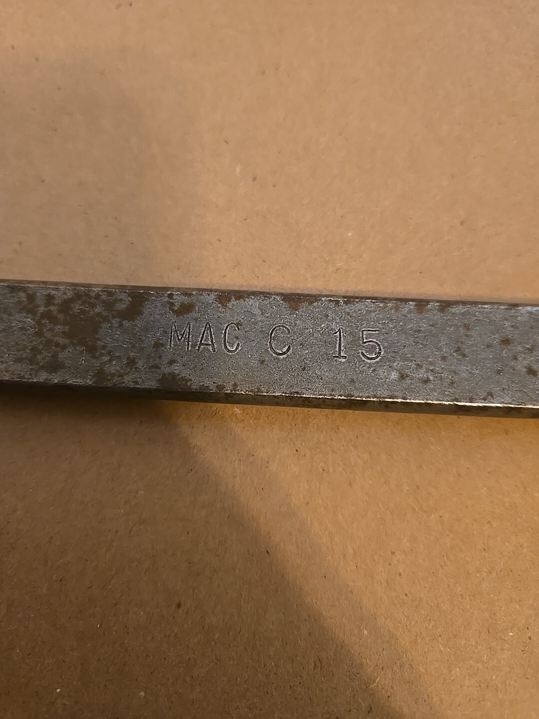 Mac Tools Vintage 13.5″ Long 1-1/8″ 12PT Combination Wrench C15
