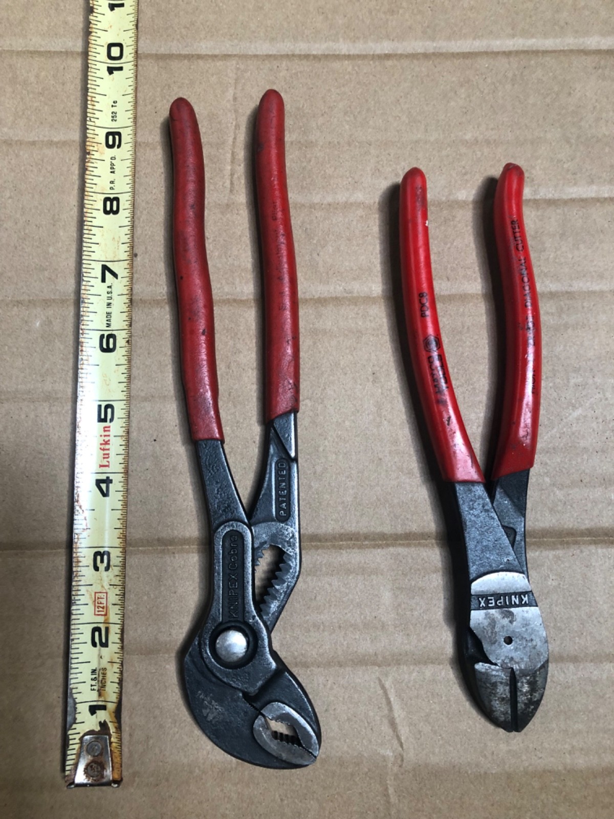 MAC Tools Knipex PDC8 & Knipex Cobra Pliers 9 1/2″ long