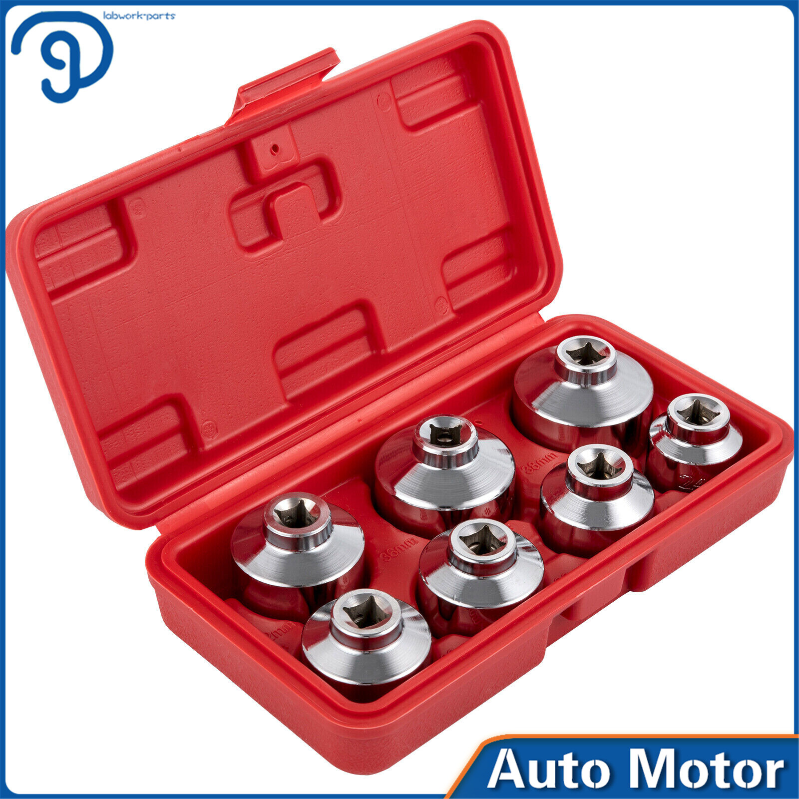 1 Set Oil Filter Cartridge Socket Wrench Hex Key Metric 24 27 29 30 32 36 38mm