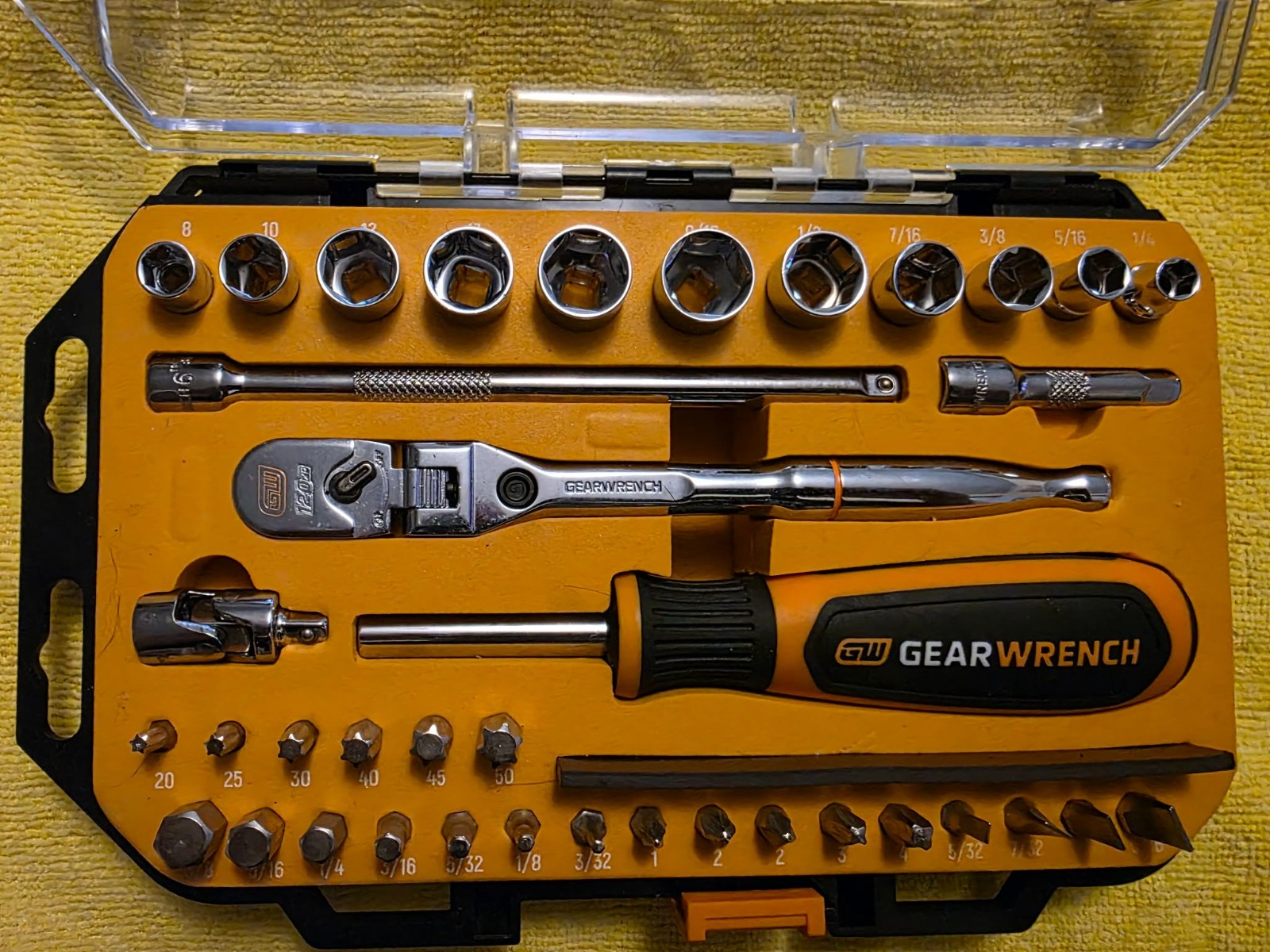 Gearwrench 41-Piece 1/4 Bit Ratch Set