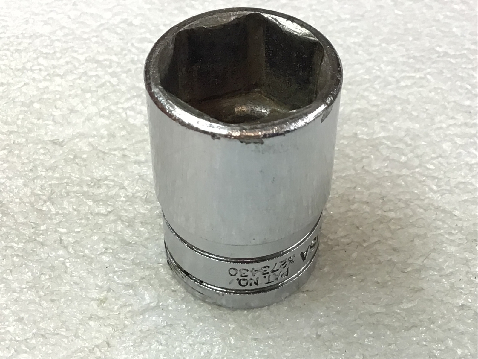 Snap On#TW241 – 3/4”, SAE, 1/2″ Dr., Chrome, Shallow, 6 Pt., Socket-USA-NICE-