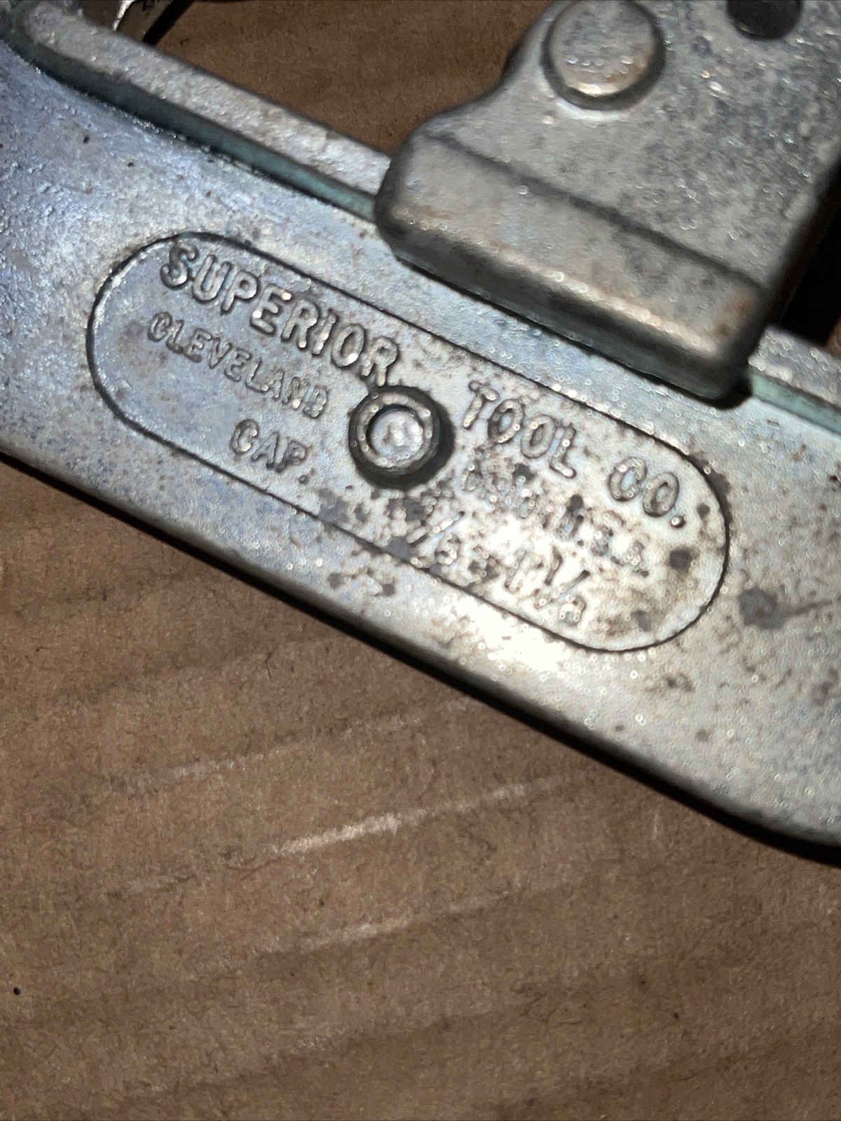 Vintage Superior USA 1/8 In – 1-1/8 In Capacity Pipe Tube Cutter No 350