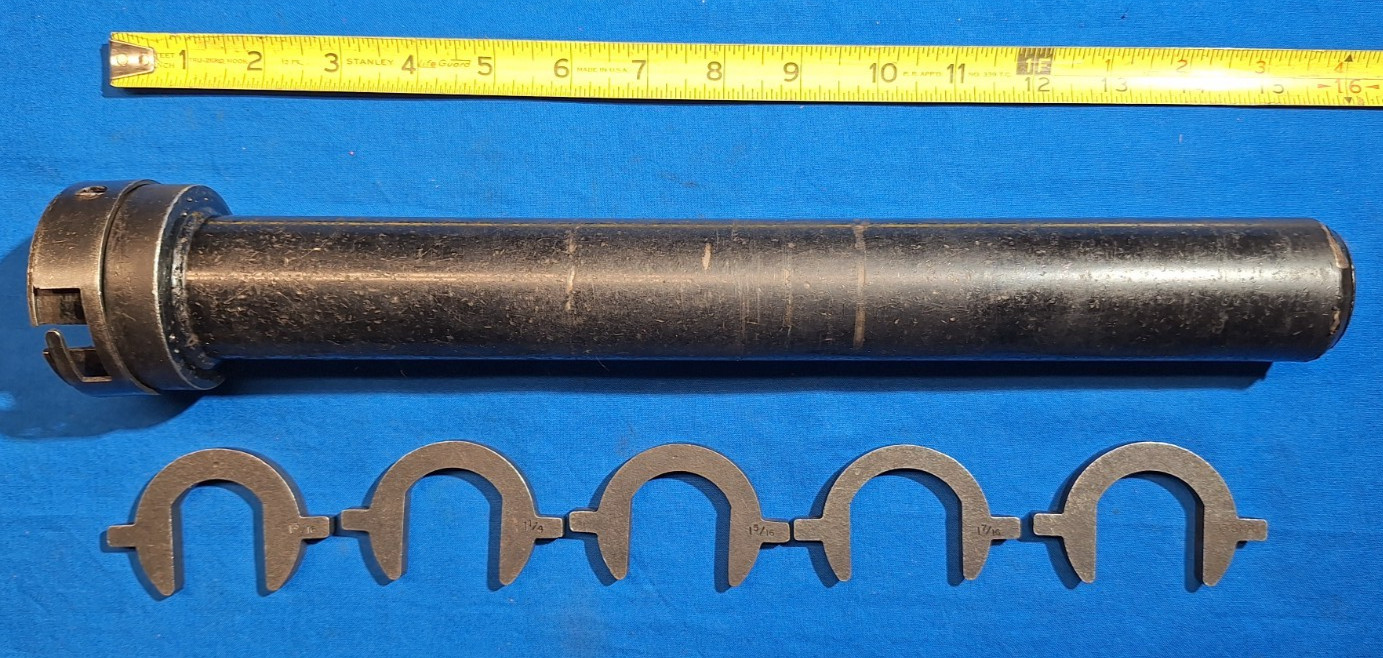 Lisle 45750 Inner Tie Rod Tool with Crowsfeet Fittings SAE & Metric