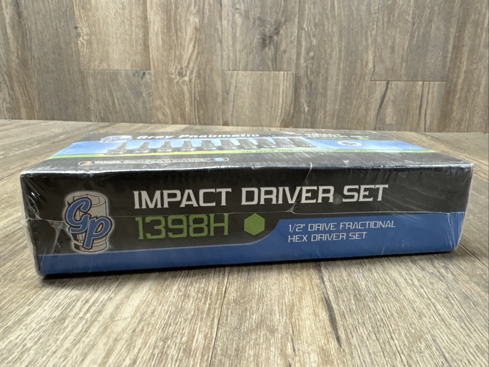 GREY PNEUMATIC 1398H 1/2″ Drive 10 Piece Hex Driver Set NEW