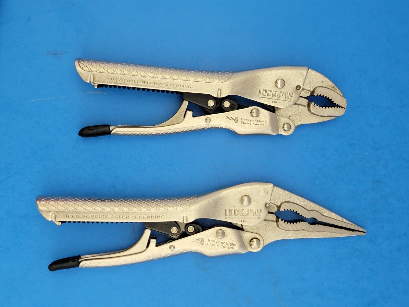 Set Of Vice Grip LockJaw Self-Adjusting Locking Pliers & Needle Pliers – 7NN-6CS