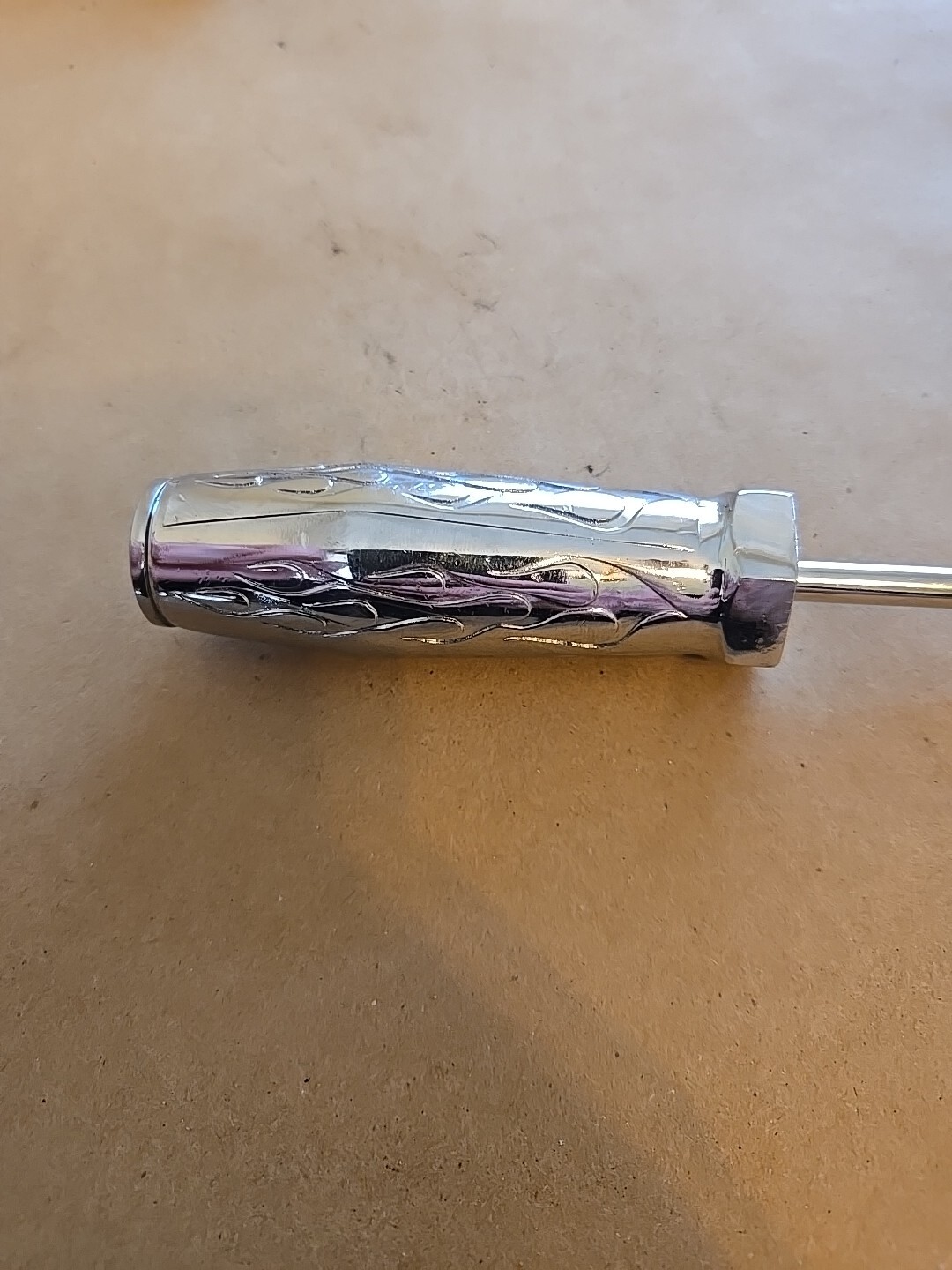 Pro Shop Phillips Flat Head Various Lengths & SizesChrome Screwdrivers Set Of 5
