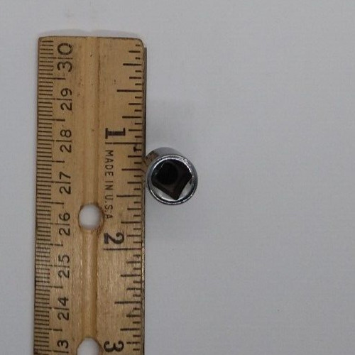Vintage Craftsman 1/4″ Dr 5/32″ 6 Pt Shallow Socket SAE G 43481 USA NOS