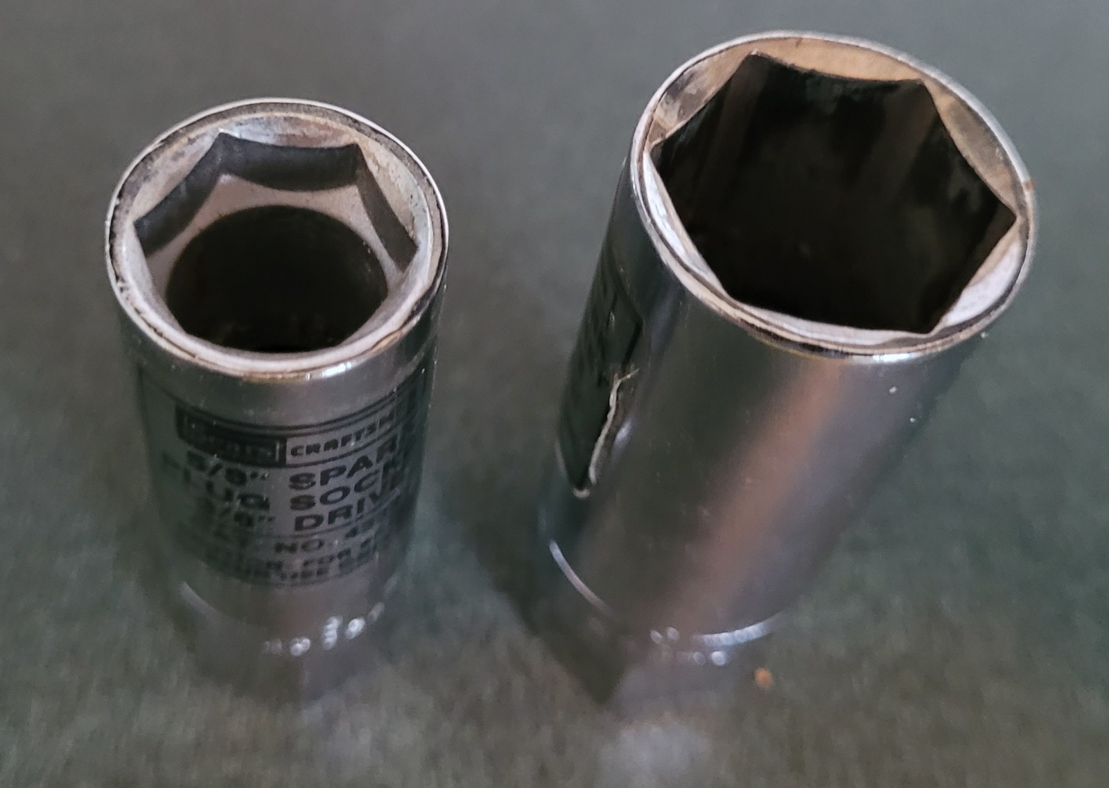Craftsman G Series 3/8″ Drive 5/8″ & 1/2″ Drive 13/16″ Spark Plug Sockets USA