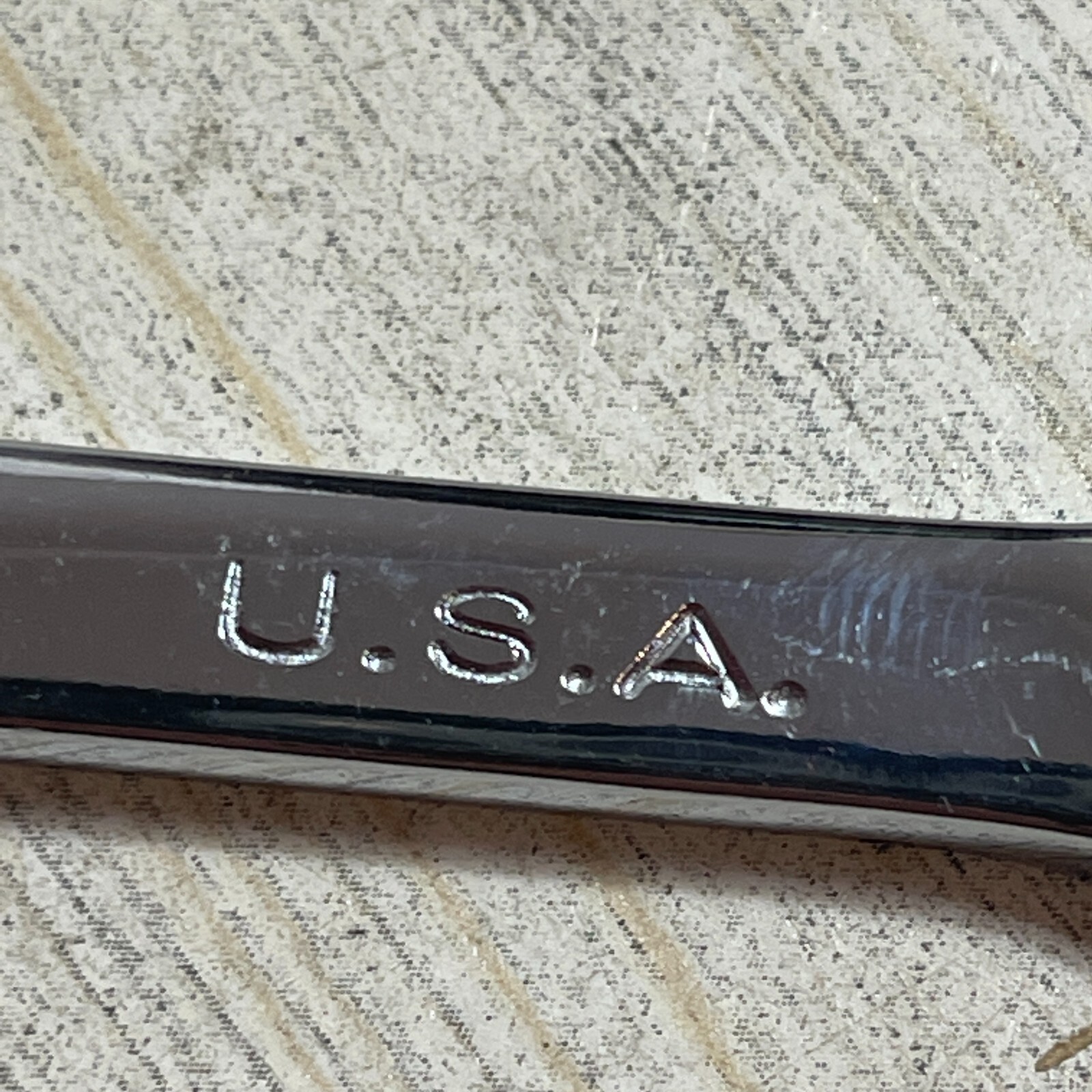 SK USA 3/8″ x 7/16″ Open End Flare Nut Wrench F1214 New Old Stock NOS