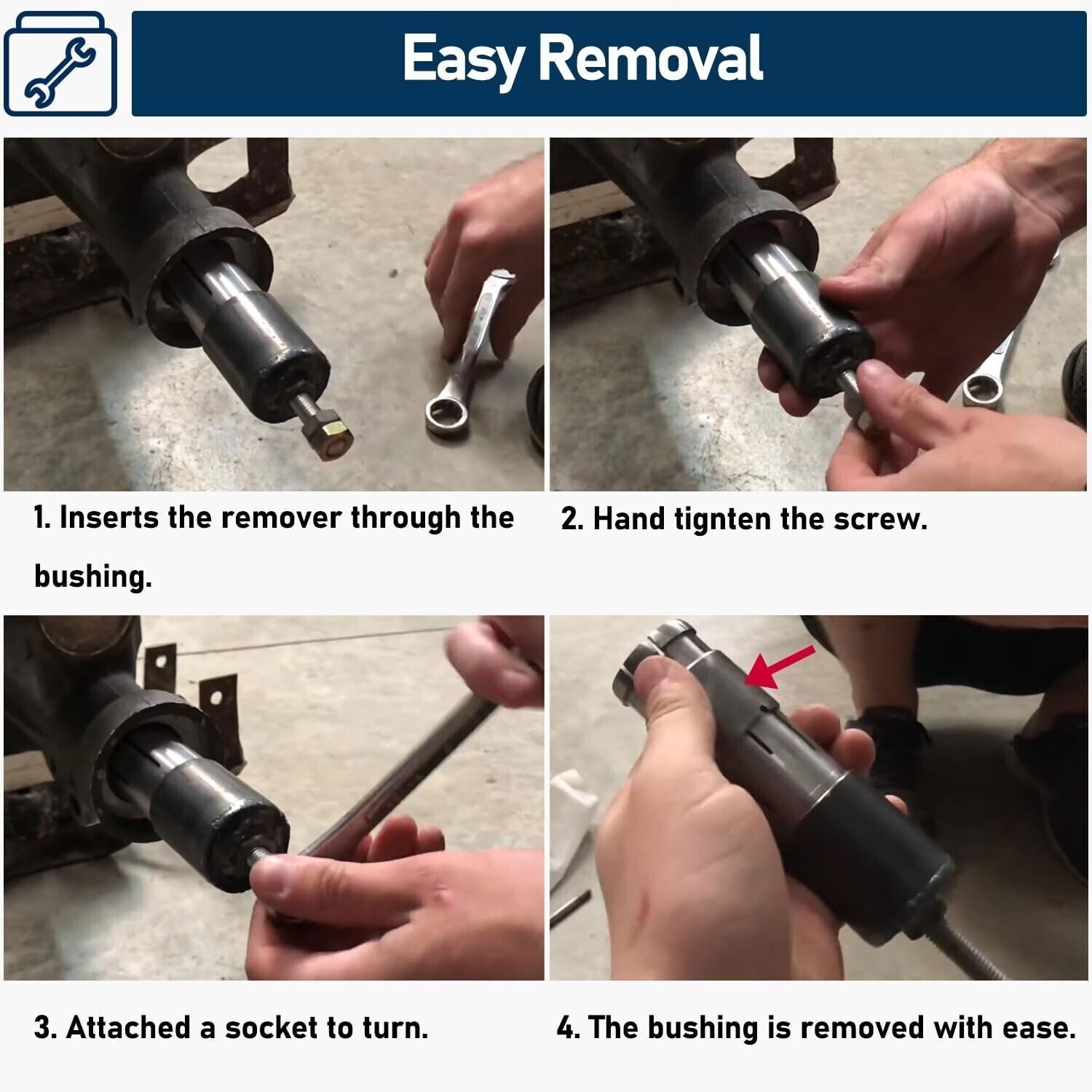 T-0160 Extension Housing Bushing Installer & Removal Transmission Tool for GM