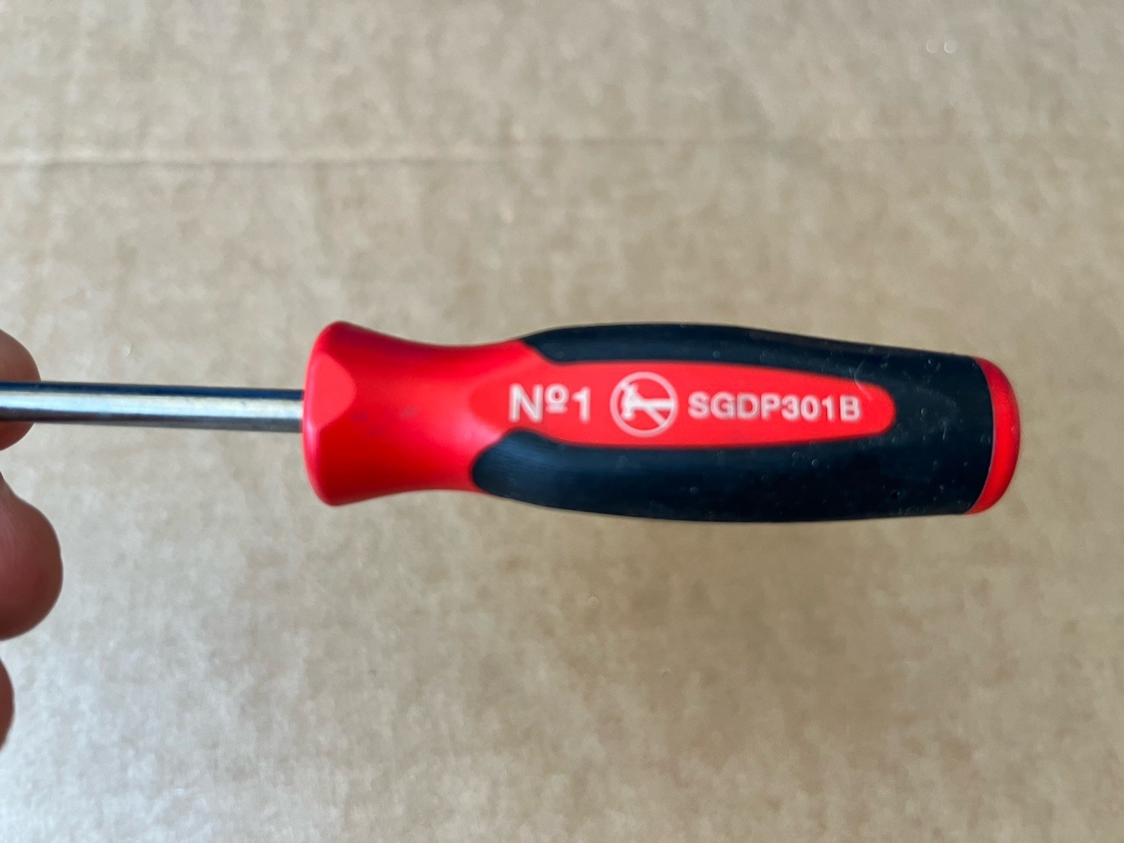 SNAP ON SCREWDRIVER PHILLIPS MINI TIP NO1 SGDP301B CLASSIC RED NEW PREMIUM TOOL
