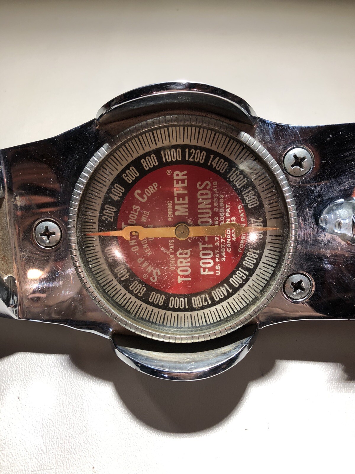 Snap On 1” Drive 2,000 Foot Pound Torq Meter – TE2003L